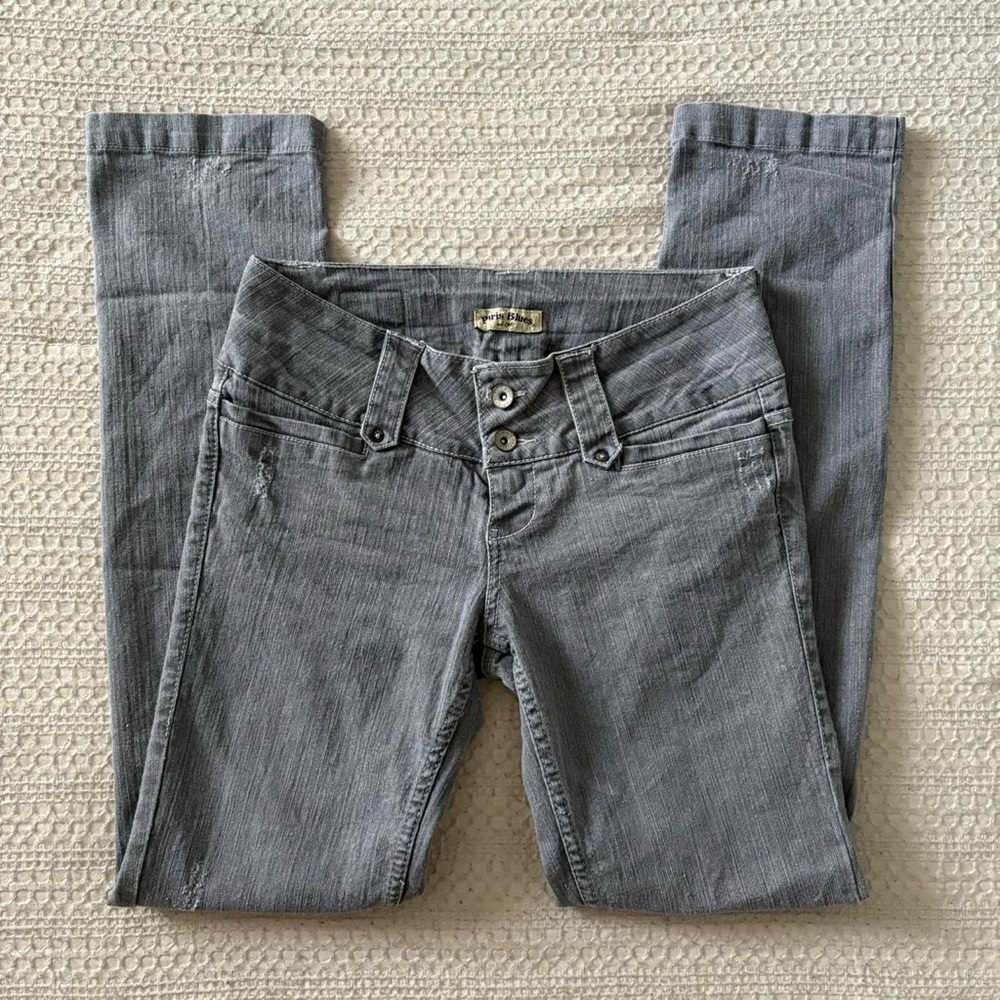 Paris Blues grey low rise pants Vintage 2000s